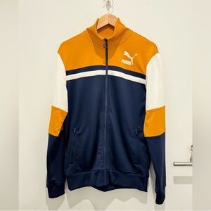 Puma Yellow and Navy Jacket